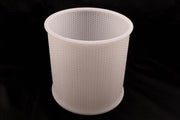 Osteform uden bund til skimmeloste og mindre faste oste. D 15 cm. H16 cm