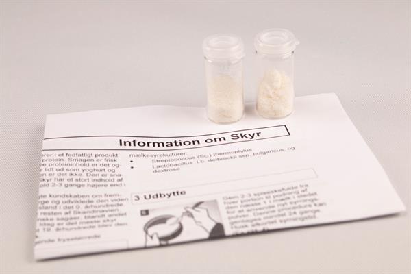 Ekologisk skyrkultur – för skyr, yoghurt och syrade mejeriprodukter (2 st inkl. recept)