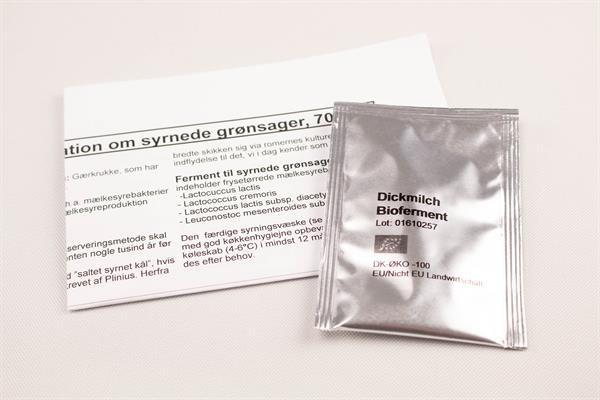 Syrningskultur til grøntsager - Mælkesyre
