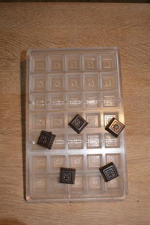 Chokladform med stjärna