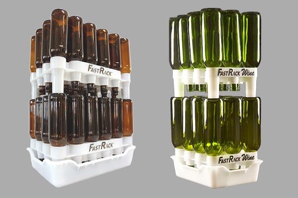 FastRack 24 flasktorks-droppbricka, 1 st