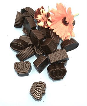 Chokladform med krona