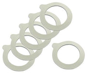 Gummiringe / Pakninger til henkogningsglas, Westmark, hvid, 68 x 94 mm, 6 stk