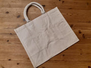 Indkøbsnet fremstillet af bomuld, 43 x 19 cm, 1 stk