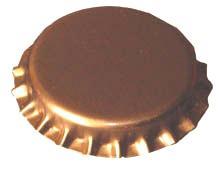 Kapsler, 26 mm, guld