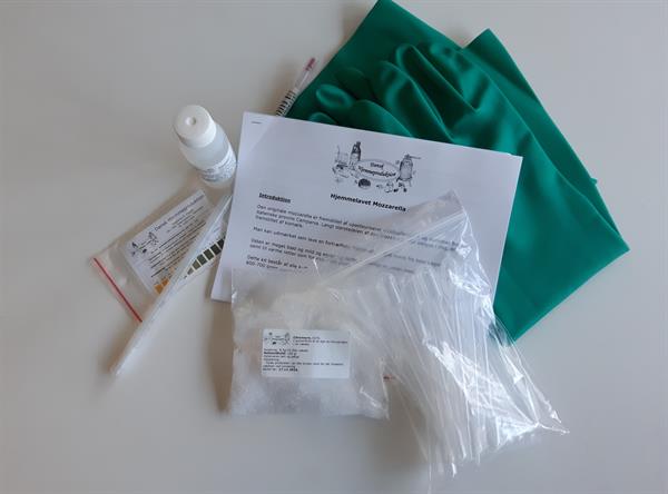 Mozzarella-kit – lav hjemmelavet mozzarella inkl. kraftige gummihandsker (XL)