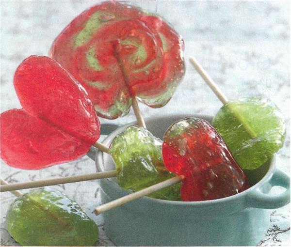 Pinnar till klubbor / lollipops, 100 st