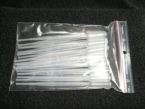 Plastpipetter för dosering 2 ml – gradering 0,25–1 ml (20 st)