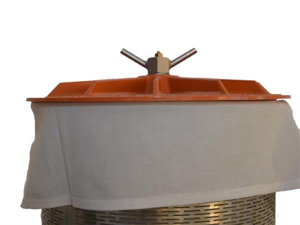 Pressäck till hydropress, nylon, vit, 40 l