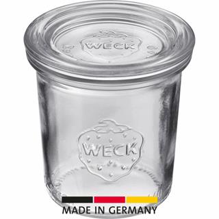 Weck glas med glaslåg, konisk, dia. 60 mm, 140 ml